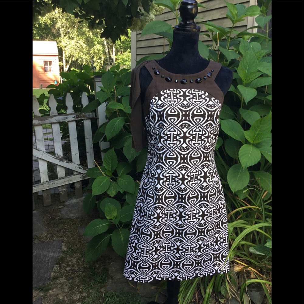 Anne Taylor dress with cardigan 🌺💙🌺